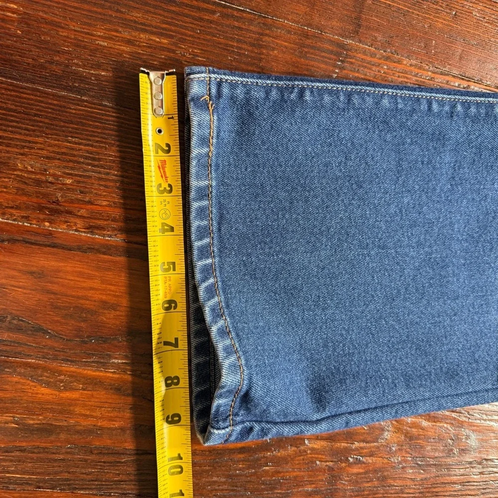 Levis 517 Jeans‎ Mens 38x30 Blue Dark Wash Bootcut Faded Whiskers Cowboy Western